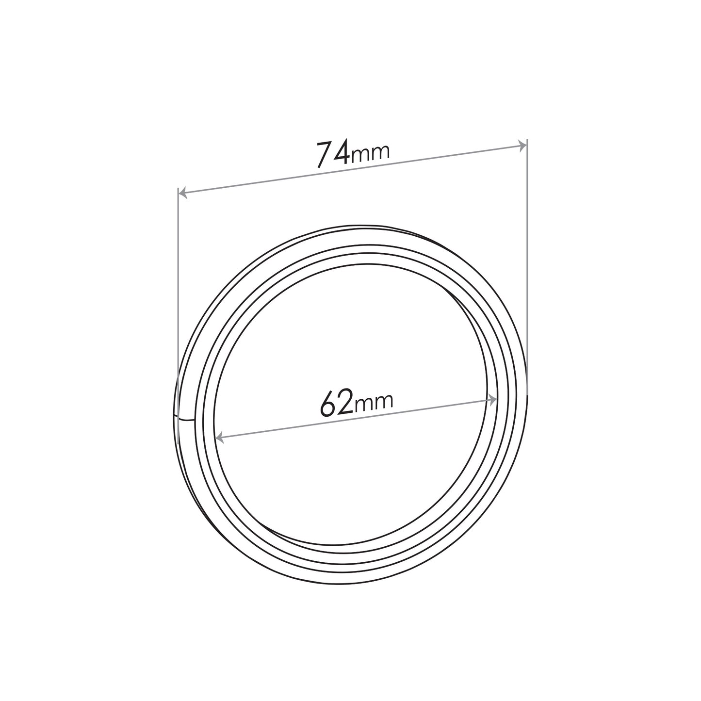 70 Series Land Cruiser Redback Flange Gasket for various Holden, Toyota, Ford & Lexus vehicles