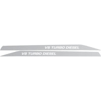 Bonnet Decals (Pair) for the Toyota LandCruiser Facelift 70 Series (2024-) (view 3)