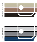 Brussels body stripe kit - BJ70/BJ71/Bundera SWB Land Cruiser colour reference