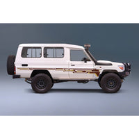 Decal Body Stripe Kit (Doha) for the Toyota LandCruiser 78 Series Troop Carrier (1999-)