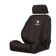 Black Duck Canvas Seat Covers for the Toyota LandCruiser 75 Series Troopy (01/1985 - 09/1999)