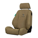 Black Duck Canvas Seat Covers for the Toyota LandCruiser 75 Series Troopy (01/1985 - 09/1999)