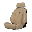 Black Duck Canvas Seat Covers for the Toyota LandCruiser 76 Series Wagon (09/2016 - 2023)