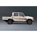 Decal Body Stripe Kit (Doha) for the Toyota LandCruiser 79 Series Dual Cab (2012-)