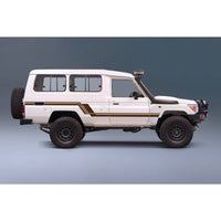 Decal Body Stripe Kit (Tarcutta) for the Toyota LandCruiser 78 Series Troop Carrier (1999-) (view 8)