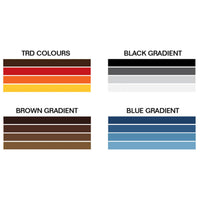 Decal Body Stripe Kit (Broome) - 79 Series Dual Cab (2012-)