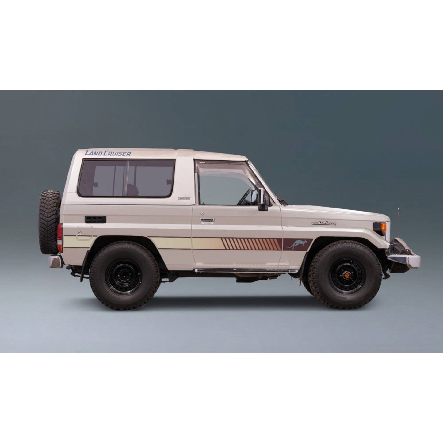 Decal Body Stripe Kit (Uluru) for the Toyota LandCruiser 73/74 Series (1984–1990) (view 5)