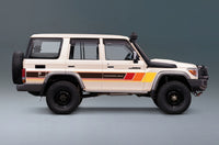 70 Series Land Cruiser Decal Body Stripe Kit (Cobar) - 76 Series (2007-)