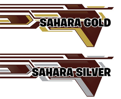 70 Series Land Cruiser Decal Body Stripe Kit (Doha) - 78 Series Troop Carrier (1999-)