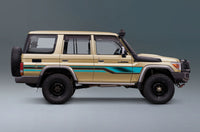 70 Series Land Cruiser Decal Body Stripe Kit (Mecca) - 76 Series (2007-)