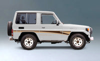 70 Series Land Cruiser Decal Body Stripe Kit (Narrabri) -  71 Series/Bundera (1984–)