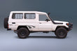 70 Series Land Cruiser Decal Body Stripe Kit (RV-Tracks) - 75 Series (1985–1999)