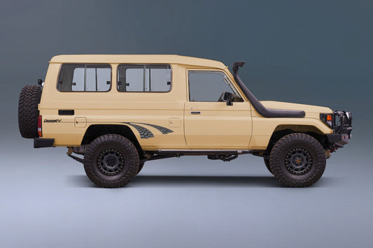 Restored pre-incident image 59652658987192 for Decal Body Stripe Kit (RV-Tracks) - 75 Series (1985–1999)