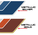 70 Series Land Cruiser Decal Body Stripe Kit (Renmark) - 75/79 Series Single Cab (1985-)