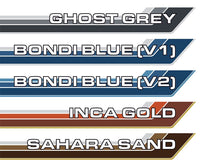 70 Series Land Cruiser Decal Body Stripe Kit (Renmark) - 76 Series (2007-)