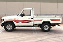 70 Series Land Cruiser Decal Body Stripe Kit (Tenterfield) - 75 Series Single Cab (1985-1999)