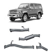 70 Series Land Cruiser Extreme Duty Exhaust - 76 Series Wagon (09/2016 - On)