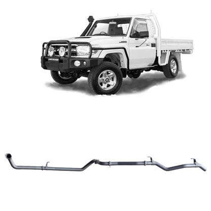 70 Series Land Cruiser Extreme Duty Exhaust - 79 Series 4.2L TD (01/2001 - 01/2007)