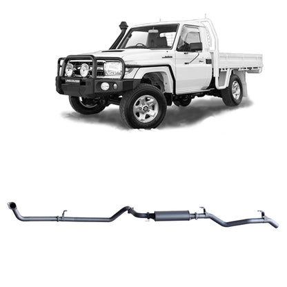70 Series Land Cruiser Extreme Duty Exhaust - 79 Series 4.2L TD (01/2001 - 01/2007)