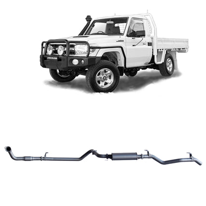 70 Series Land Cruiser Extreme Duty Exhaust - 79 Series 4.2L TD (01/2001 - 01/2007)