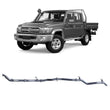 70 Series Land Cruiser Extreme Duty Exhaust - 79 Series Dual Cab with DPF Adapter