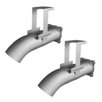 70 Series Land Cruiser Extreme Duty Twin 4 Exhaust - 79 Series