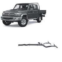70 Series Land Cruiser Extreme Duty Twin Exhaust - 79 Series Single and Dual Cab (11/2016 - On)
