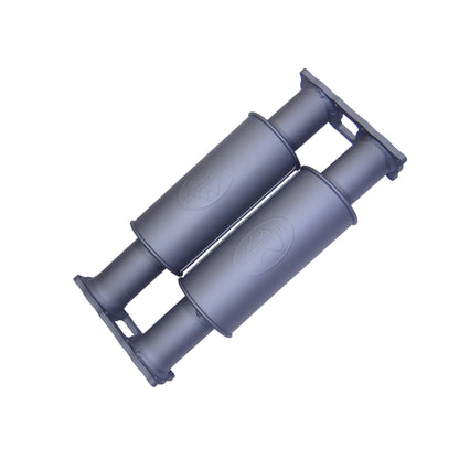 70 Series Land Cruiser Extreme Duty Twin Exhaust - 79 Series Single and Dual Cab (11/2016 - On)