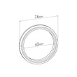 70 Series Land Cruiser Flange Gasket - various Holden, Toyota, Ford & Lexus vehicles