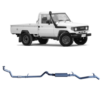 70 Series Land Cruiser Redback Extreme Duty Exhaust for Toyota Landcruiser 78 Series (01/1990 - 01/2007), Toyota Landcruiser 75 Series (03/1990 - 11/1999)