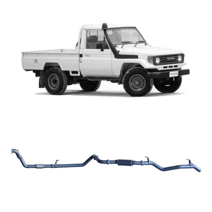 70 Series Land Cruiser Redback Extreme Duty Exhaust for Toyota Landcruiser 78 Series (01/1990 - 01/2007), Toyota Landcruiser 75 Series (03/1990 - 11/1999)