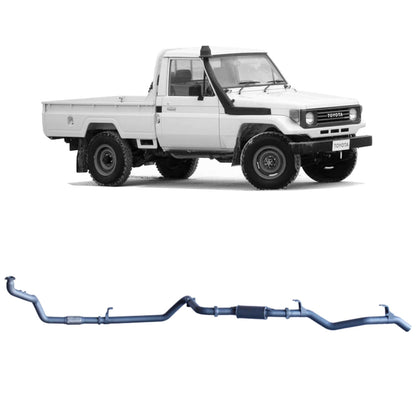 70 Series Land Cruiser Redback Extreme Duty Exhaust for Toyota Landcruiser 78 Series (01/1990 - 01/2007), Toyota Landcruiser 75 Series (03/1990 - 11/1999)