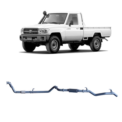 Toyota Land Cruiser Redback Extreme Duty Exhaust for Toyota Landcruiser 79 Series 4.2L 1HZ (10/1999 - 01/2007)