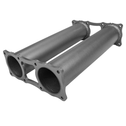 70 Series Land Cruiser Redback Extreme Duty Twin 4" Turbo Back Exhaust with Resonator for Toyota Landcruiser 79 Series Dual Cab