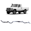 Extreme Duty 3" Turbo Back Exhaust for the Toyota LandCruiser 79 Series Single Cab (03/2007 - 10/2016) (view 6)