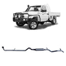 Extreme Duty 3" Factory Dump Pipe Back Exhaust for the Toyota LandCruiser 79 Series 4.2L TD (01/2001 - 01/2007) (view 5)