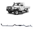 Extreme Duty 3" Factory Dump Pipe Back Exhaust for the Toyota LandCruiser 79 Series 4.2L TD (01/2001 - 01/2007) (view 2)