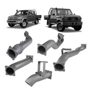 Extreme Duty 4" Turbo Back Exhaust - 79 Series Single & Dual Cab (11/2016 - On)