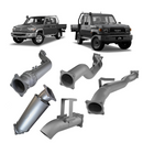 Extreme Duty 4" Turbo Back Exhaust - 79 Series Single & Dual Cab (11/2016 - On)