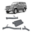 Extreme Duty 3" DPF Back Exhaust for the Toyota LandCruiser 76 Series Wagon (09/2016 - On) (view 3)