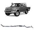 Extreme Duty 3" Turbo Back Exhaust for the Toyota LandCruiser 79 Series Dual Cab (01/2012 - 10/2016) (view 4)