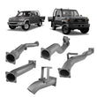Extreme Duty 4" Turbo Back Exhaust for the Toyota LandCruiser 79 Series Dual Cab (2012 - 2024) (view 2)