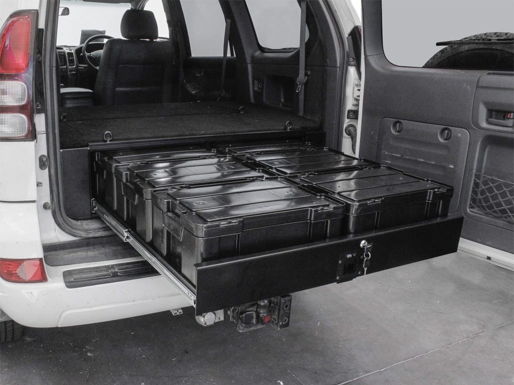 Toyota Land Cruiser Toyota Prado 120 / Lexus GX470 6 Cub Pack Drawer Kit