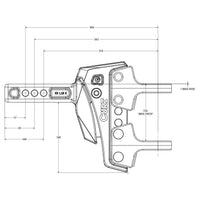 CURT Rebellion XD ShockDrop Ball Mount Kit (view 5)